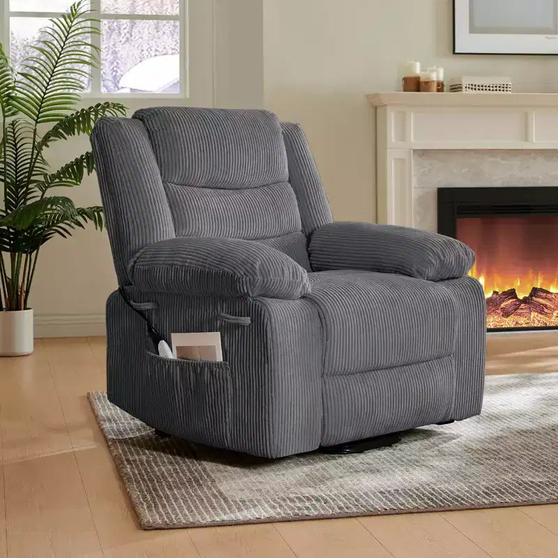 Massage Recliners for Elderly, Power Lift Recliner Chair with Heat and Vibration for Living Room