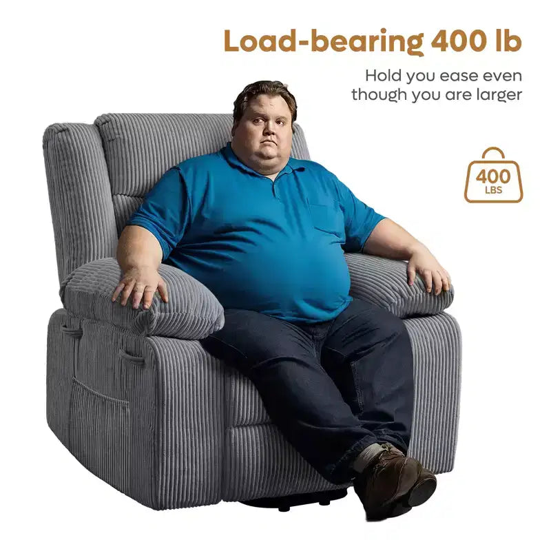 Massage Recliners for Elderly, Power Lift Recliner Chair with Heat and Vibration for Living Room