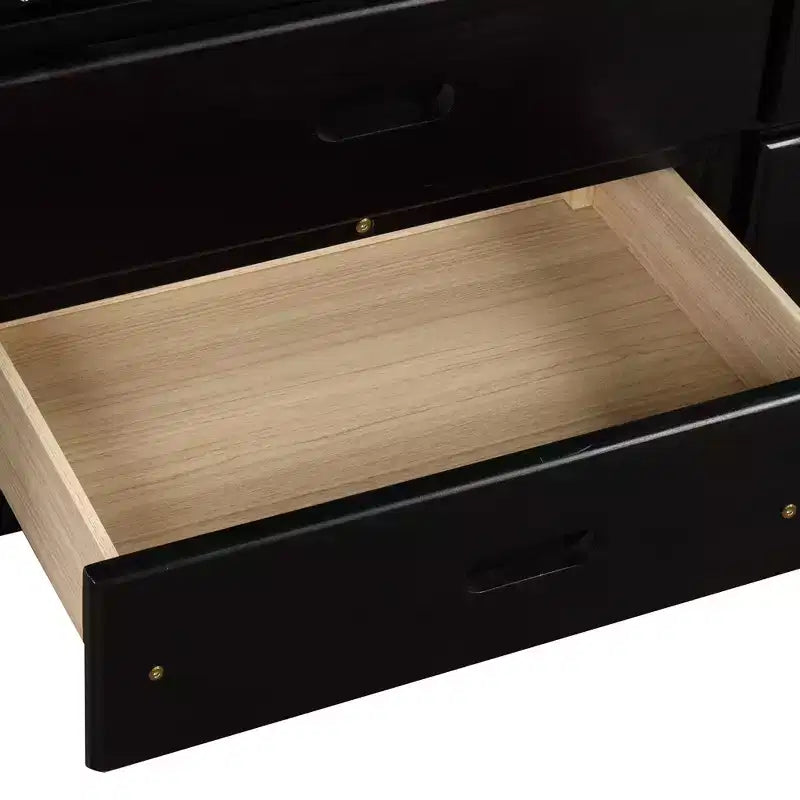 Twin Size Platform Bed with 6 Drawers