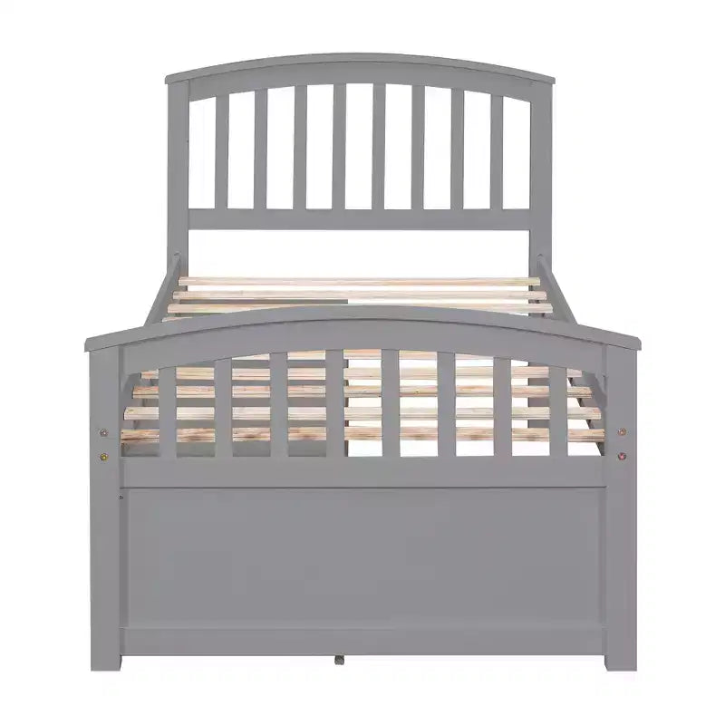 Twin Size Platform Bed with 6 Drawers