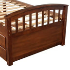 Twin Size Platform Bed with 6 Drawers