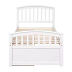 Twin Size Platform Bed with 6 Drawers