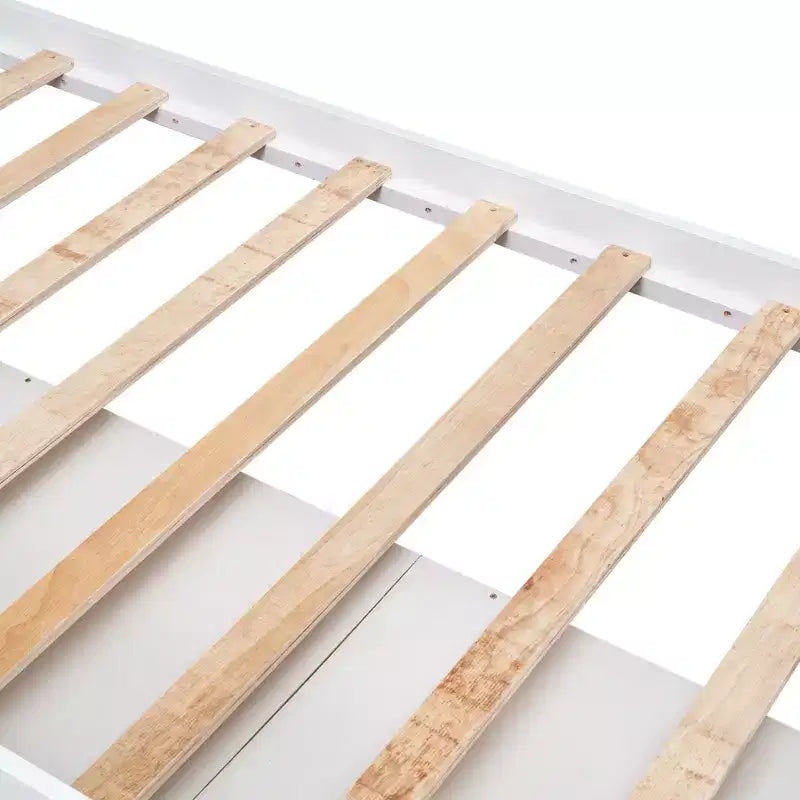 Twin Size Platform Bed with 6 Drawers