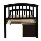 Twin Size Platform Bed with 6 Drawers
