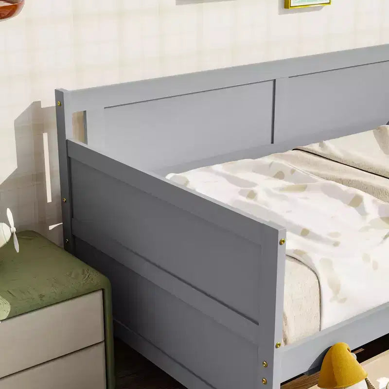 Full Bunk Bed Safety Rail High Weight Capacity Heavy-Duty Metal