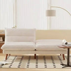 67 Corduroy Convertible Futon Sofa Bed, 3-in-1 Recliner Sofa for Small Spaces, Compact Sofa Bed for Apartment, Guest Room