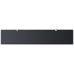 Floating Shelf Clear Tempered Safety Glass 39.4x7.9 in