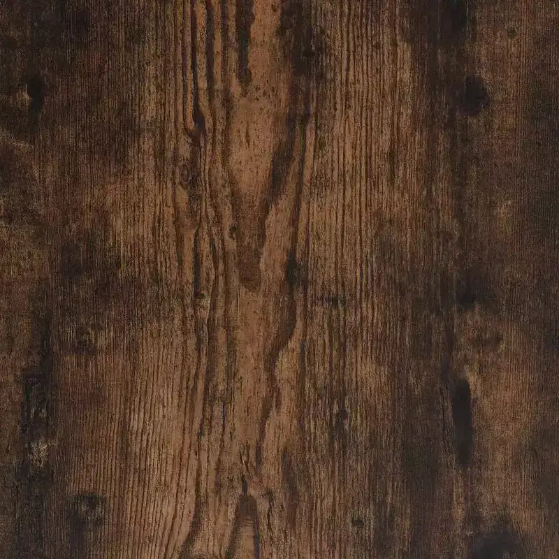 Book Cabinet Smoked Oak Engineered Wood Medium Book Cabinet
