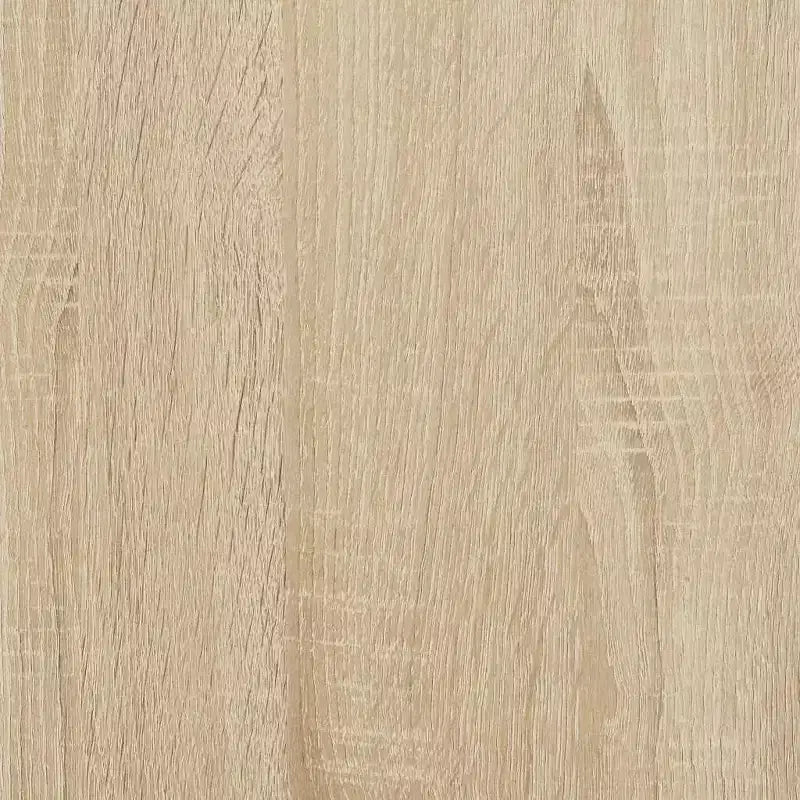 Book Cabinet Oak Engineered Wood 30.1 in Height with 2 Tiers