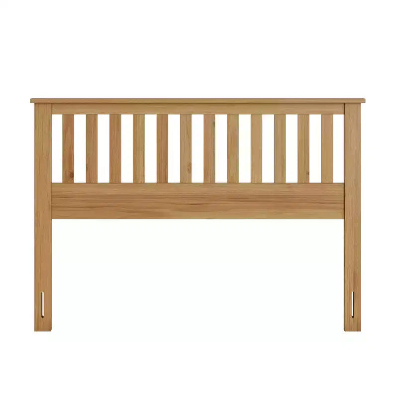 Mission Style Natural Headboard