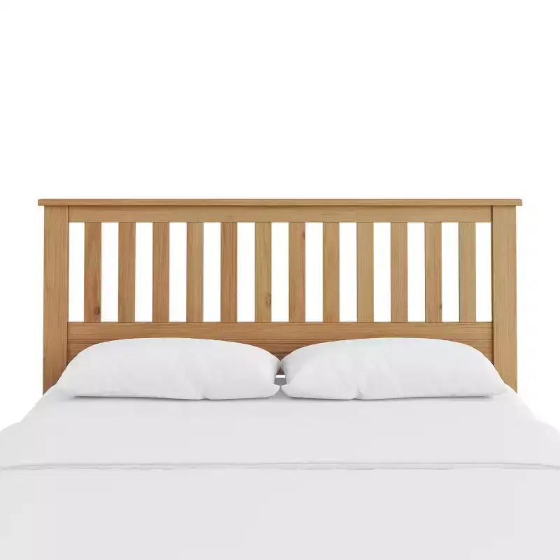 Mission Style Natural Headboard