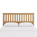 Mission Style Natural Headboard