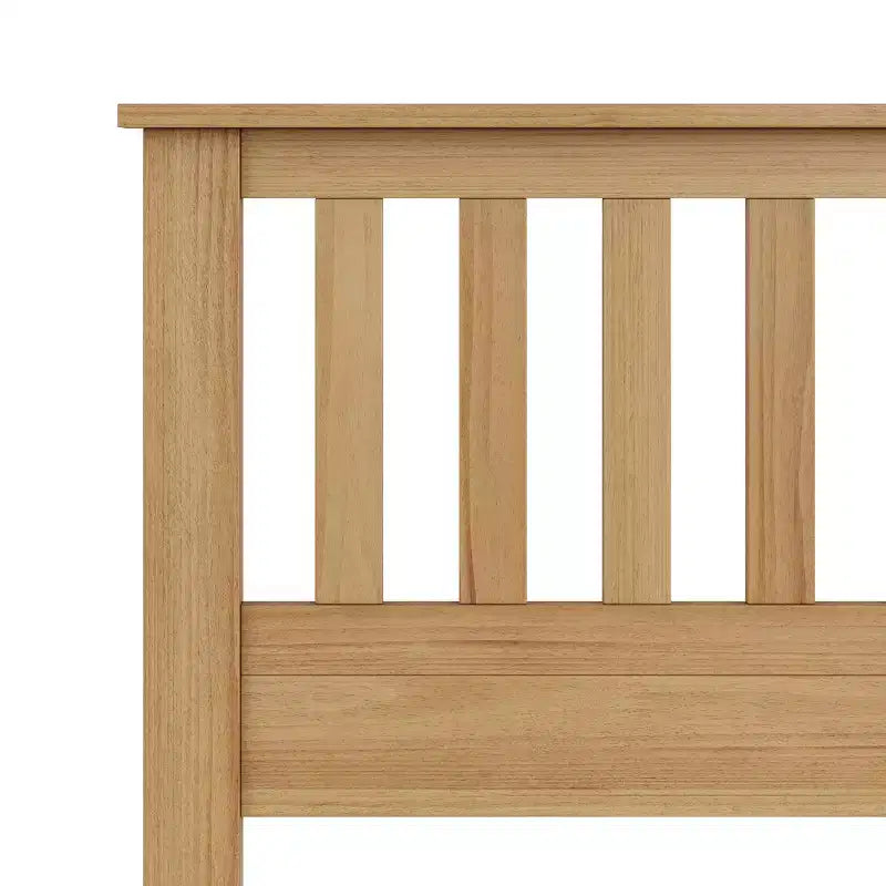 Mission Style Natural Headboard