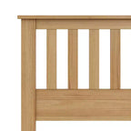 Mission Style Natural Headboard
