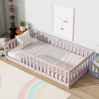 MAYEERTY Queen Bed Frame Upholstered Velvet Lumbar Support Noise-Free Design