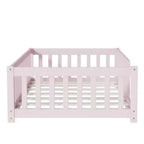 Queen Bed Frame Upholstered Velvet Lumbar Support Noise-Free Design