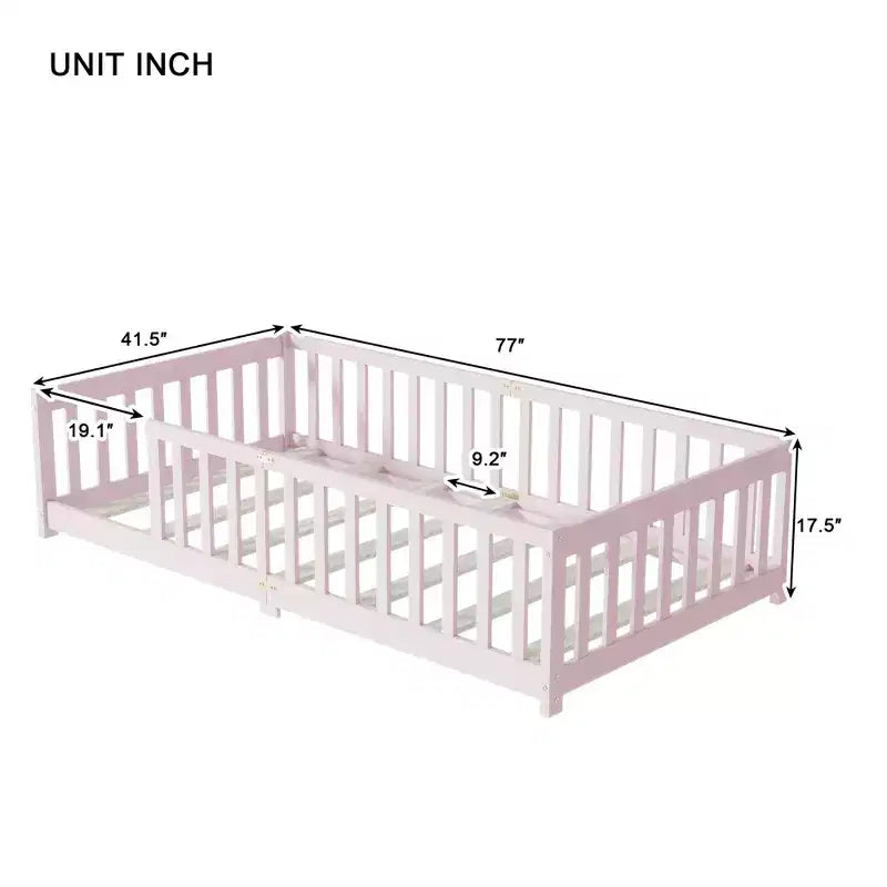Queen Bed Frame Upholstered Velvet Lumbar Support Noise-Free Design