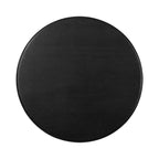 Wood Side Table, Black, 12x12x22