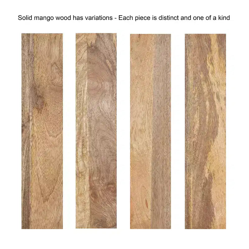 Wood Floating Console Table, Natural, 30x10x9