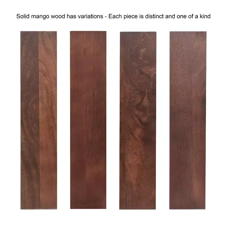 Wood Floating Console Table, Walnut Brown, 30x10x9
