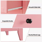 5 Drawer Dresser for Bedroom, Tall Wooden Chest of Drawers with Deep Storage & Metal Knobs, Modern Entryway Organizer