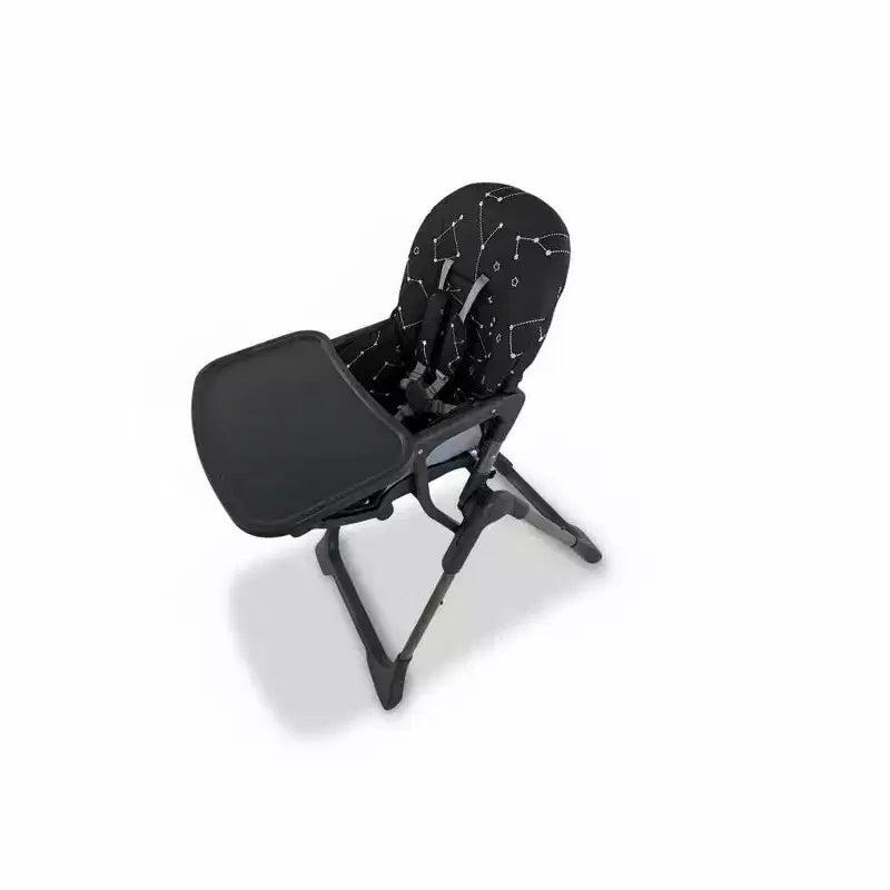42.5 Adjustable Baby High Chair for Toddlers, Multi-Level Height & Backrest Adjustment, Removable Tray and Fast Folding for Space-Saving Storage