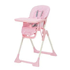 42.5 Adjustable Baby High Chair for Toddlers, Multi-Level Height & Backrest Adjustment, Removable Tray and Fast Folding for Space-Saving Storage