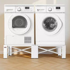 Laundry Pedestal, 12 in Height, Washer and Dryer Pedestals with 700 lbs Weight Load Capacity, Non-Slip Feet, 28.3 x 28.3 in, 2 Pack, White