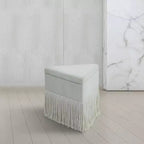 Velvet Ottoman/Stool