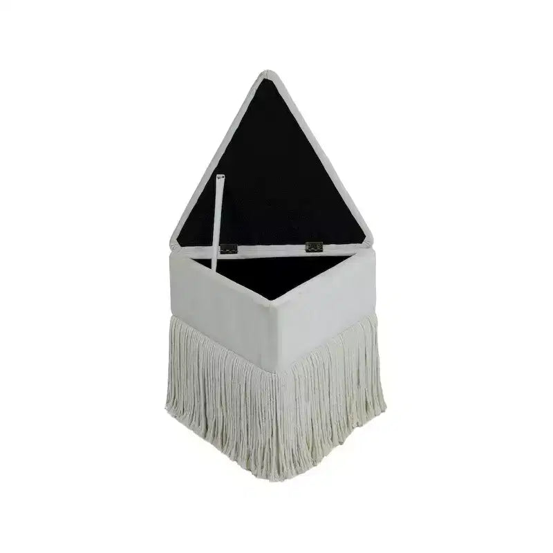 Velvet Ottoman/Stool