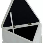 Velvet Ottoman/Stool