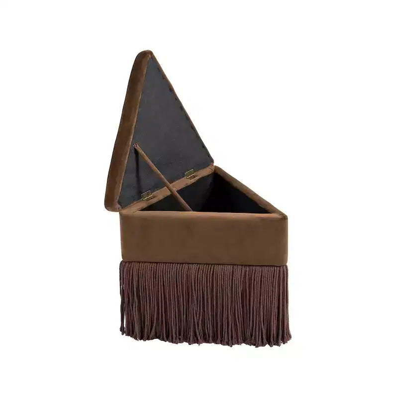Velvet Ottoman/Stool