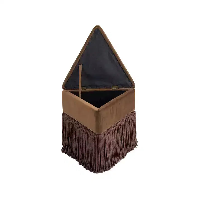 Velvet Ottoman/Stool