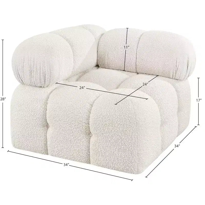 Fabric Corner Chair