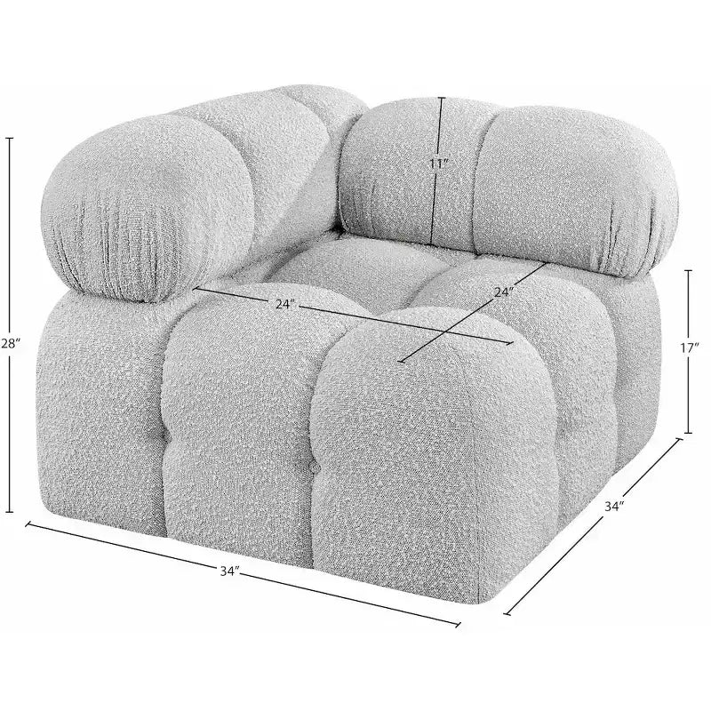 Fabric Corner Chair