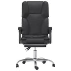 Massage Office Chair Black Faux Leather, Metal, Plywood Large