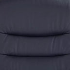 Midnight Blue Faux Leather Adjustable Swivel Recliner