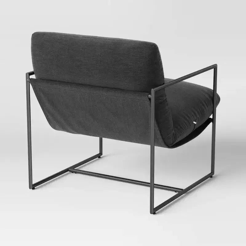 Metal Framed Sling Chair